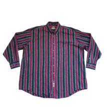 Vintage BD Baggies Shirt Mens 2XL Striped Long Sleeve Button Down Cotton... - $18.28