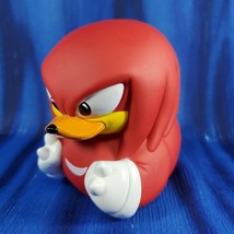 Sonic the Hedgehog Knuckles Rubber Duck Figurine from Tubbz Gamer NEW in tub - £17.21 GBP