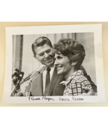 1980s President Ronald Nancy Reagan Signed 10x8 Photo Black White No COA - $199.99