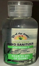 Lily Of The Dessert Hand Sanitizer W Vitamin E 2 oz-Kills 99.9% Of Germs - £1.67 GBP