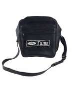 Vintage 1970s Ford Tame Black Vinyl Tote Bag Luggage Car Motor Automobil... - $134.60 CAD