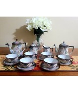 Vintage Imperial Nippon Hand Painted 19Piece Moriage Dragon Tea Set &amp; Co... - £276.91 GBP