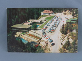 Vintage Postcard - Radium Hot Springs Pool Aerial Photo - Blackhorne Ent... - £11.80 GBP