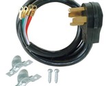 Everbilt 6 FT. 10 Gauge 4-Wire Electric Dryer Plug 125/250V Black 61255HD - $14.75
