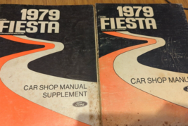 1979 FORD FIESTA Service Shop Workshop Repair Manual OEM Set W EVTM + Su... - £19.54 GBP