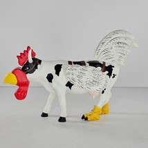 Westland Giftware Cow Parade Cow Moo Flage Rooster Cow Figurine 2002 - £23.97 GBP
