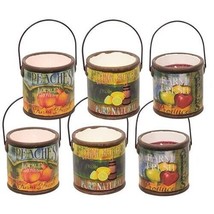 Mini Farm Fresh Spring Candles 6 oz. Candle in Ceramic Bucket with Metal Handle - £15.38 GBP