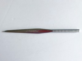 Vintage Steel Rebar-Styled Letter Opener - Made by Sheffield Steel Corp.... - £11.21 GBP