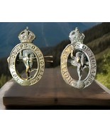 Pair of British Royal Corps of Signals Hat Badge Pins Subdued Military I... - £7.62 GBP