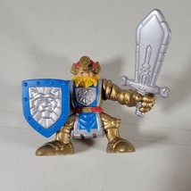 Fisher Price Little People Golden Knight Toy and Sword Shield 3&quot; Movable Arms - £7.17 GBP