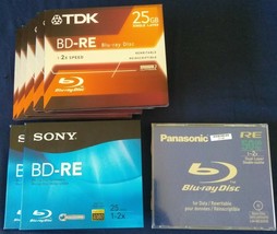 TDK Blu Ray lot. 8 count lot new. 25GB - $24.74