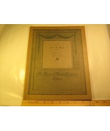 Vintage Sheet Music FAURE Opus 13 SONATA #126 Boston Music Co 1919 [Y112] - £30.52 GBP