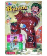 LIGHT UP BROWN FOREST MONKEY BUBBLE GUN WITH SOUND endless toy Maker mac... - $12.95 CAD