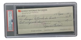 Maurice Richard Signed Montreal Canadiens  Bank Check #607 PSA/DNA - £193.83 GBP