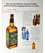 Kentucky Straight Bourbon Whiskey Beam&#39;s Choice 1965 vintage print ad - €7,70 EUR