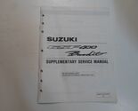 1993 Suzuki GSF400 Bandit Moto Supplémentaire Service Manuel Eau Endommagé - $23.95
