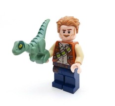 Lego ® 75942 Jurassic World Owen Grady Minifigure + Baby Raptor Minifigure  - £11.29 GBP