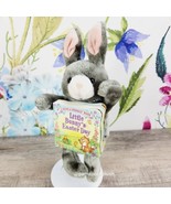 Little Bunnys Easter Day Bend n Snuggle Book Bunny Plush 1998 Joshua Mor... - £11.81 GBP