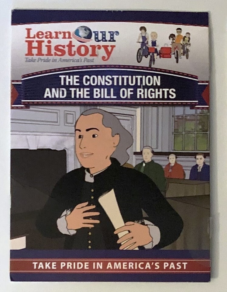 Learn Our History  The Constitution &amp; The Bill of Rights DVD Used Mike H... - $7.95