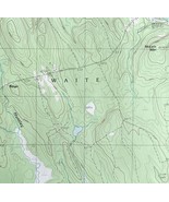 Map Waite Maine USGS 1988 Topographic Vintage Geological 1:24000 27x22" ... - €38,65 EUR Map Waite Maine USGS 1988 Topographic Vintage Geological 1:24000 27x22" ... - €38,65 EUR