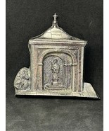 1970’ Austrian Vintage Metal Church Statue Austria - $19.06 CAD