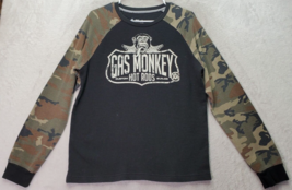 Gas Monkey Garage Shirt Men&#39;s Medium Camo Thermal Cotton Long Sleeve Rou... - £7.49 GBP
