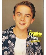 Frankie Muniz - Malcolm in the Middle - 11" x 8" Teen Magazine Pinup Min... - $5.94