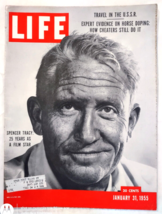 1955 LIFE Magazine  January 31, Spencer Tracy, Atomic Sub Nautilus, USSR Travel - £19.34 GBP