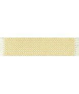 Artisan Handwoven Dollhouse Rug 2&quot;x7&quot; Cornsilk #17, Rayon on Cotton - €16,61 EUR