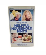 Betty-Anne&#39;s Helpful Household Hints Vol. 1 Vintage Home Organization Ti... - $6.81