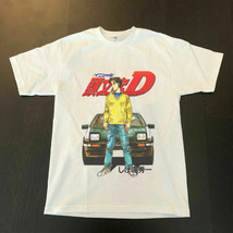 Initial D Car Anime White Unisex Tee - $20.00+