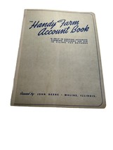 Vintage The Handy Farm Account Book John Deere 1947 1948 Unused Agriculture - $11.88