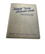 Vintage The Handy Farm Account Book John Deere 1947 1948 Unused Agriculture - $16.28 CAD