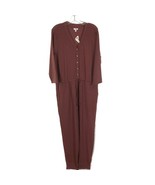 NWT Womens Size XL Garnett Hill Brown Traverse Knit Jumpsuit - £30.99 GBP
