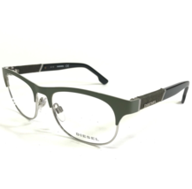 Diesel Eyeglasses Frames DL5125 col.097 Black Green Silver Denim 52-17-145 - £44.57 GBP