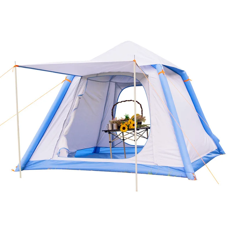 2023 Fully Automatic Inflatable Tent Outdoor Camping Park Camping Double-layer - £323.78 GBP