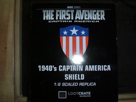 Loot Crate 1940 Captain America Shield - $7.00