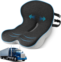 Trucker Seat Cushions for Long Sitting, Semi Truck Seat Cushion with Lum... - $1,355.04 MXN
