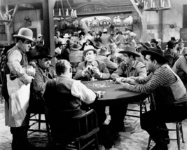 Wistful Widow of Wagon Gap 1947 Lou Costello Bud Abbott gamble saloon 16x20 post - £19.97 GBP