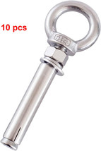 10 pcs Expansion Bolt M8x 100 mm 304 Stainless Steel Ring Lifting Eye Bolt - £21.98 GBP