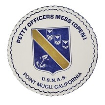 USNAS Petty Officers Mess Vintage Paper Drink Coasters 120ct Point Mugu, CA - £25.27 GBP