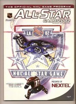 2002 NHL All Star Game Program Los Angeles - £34.34 GBP