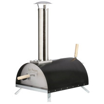 WPPO WKE-01CPO-BK 7Pc 20&quot;x32&quot; Le Peppe Portable Wood Fired Pizza Oven KT... - $303.99