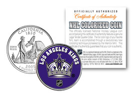 Los Angeles Kings Nhl Hockey California Statehood Quarter U.S. Coin * Licensed * - £6.76 GBP