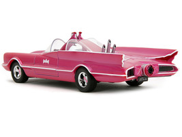 1966 Classic Batmobile Pink Metallic with White Interior Based on Model from &quot;Ba - £33.52 GBP