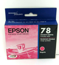 Genuine Epson 78 Magenta Ink for Artisan 50 Stylus Factory Sealed Exp 2/2020 - $12.19