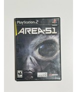 Area 51 (PlayStation 2, PS2) Black Label No Manual Tested Working - £21.89 GBP
