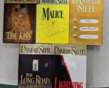 Danielle Steel Hardcover Lot Malice Lightning The Apartment The Kiss x5 - £19.73 GBP