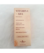 Italia Deluxe &quot;Vitamin C + AHA&quot; Skin Brightening Facial Serum ~ NEW SEAL... - £9.56 GBP