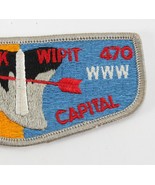 Vintage Amangamek Wipit Lodge 470 WWW OA Order Arrow Boy Scouts BSA Pock... - £9.21 GBP